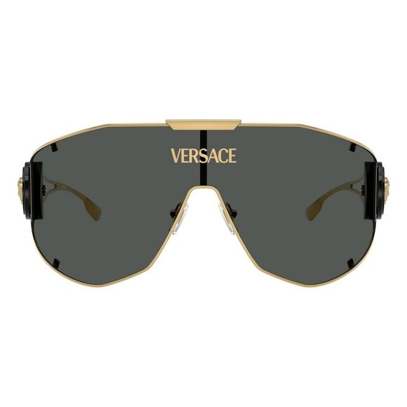 New VERSACE Gold Shield VE2268 1002/87 Sunglasses Women - Picture 2 of 8